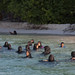 Women swimming on Maalhos