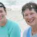 Jamie and Patti Killgore, instructors in the Soneva Learn-to-Swim programme