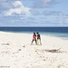 Beach cleaning on Eydhafushi