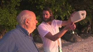 2013 SLOW LIFE Symposium - David de Rothschild showing the impact of human presence and plastic